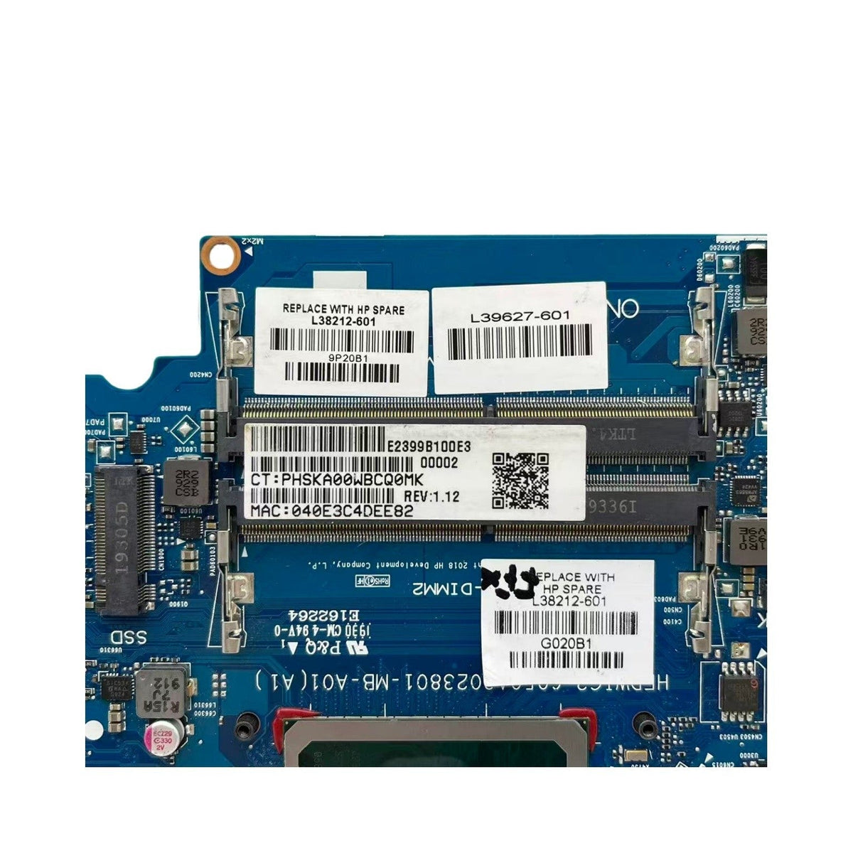 HP Pavilion 14-CF 14-CS Motherboard 6050A3023801 L38212-601 with i5-8265U CPU - Bighao-era Laptop Part
