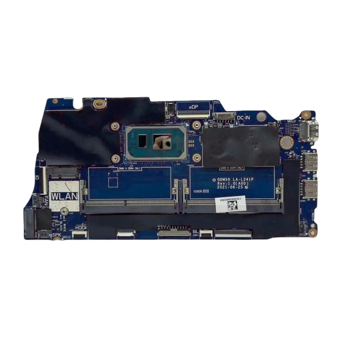 Dell Inspiron 15 3511 Motherboard LA-L241P CN-06F315 with i7-1165G7 CPU - Bighao-era Laptop Part
