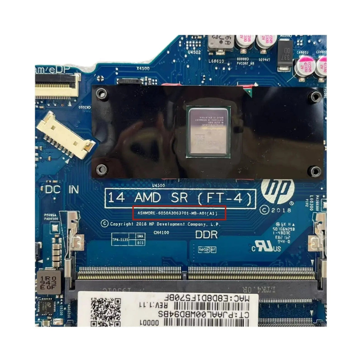 HP 14-DK 245 G8 Motherboard 6050A3063701 L46705-601 with A9-9425 CPU - Bighao-era Laptop Part