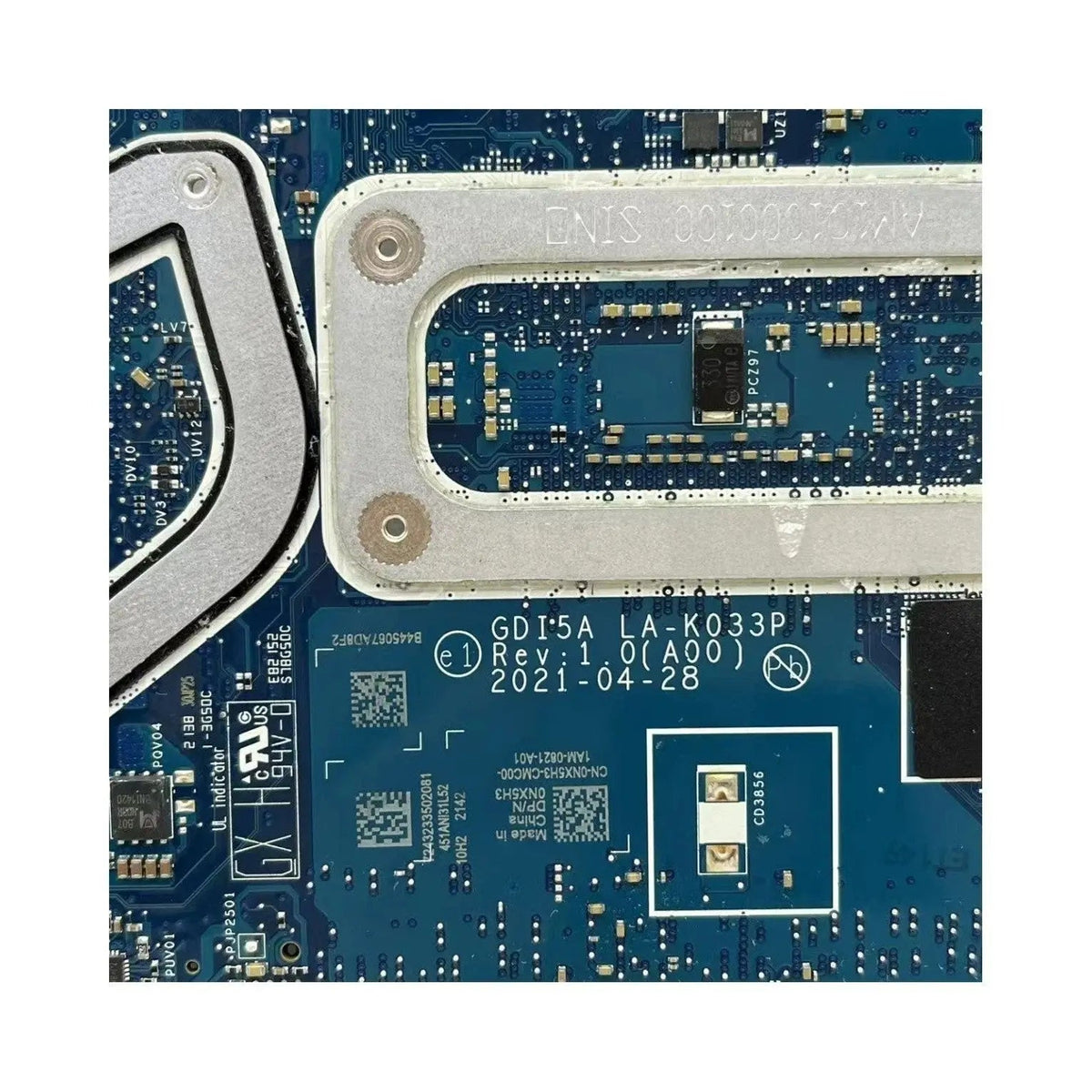 Dell Inspiron 3500 3501 Motherboard LA-K033P CN-0NX5H3 with i7-1165G7 CPU MX330-2GB - Bighao-era Laptop Part