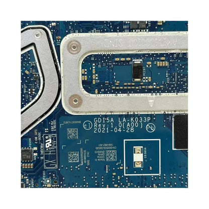 Dell Inspiron 3500 3501 Motherboard LA-K033P CN-0NX5H3 with i7-1165G7 CPU MX330-2GB - Bighao-era Laptop Part