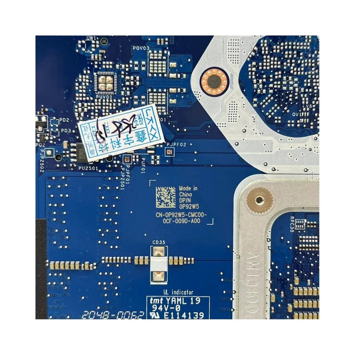 Dell Inspiron 15 3505 Motherboard LA-K001P CN-0P92W5 with AMD 3050U CPU - Bighao-era Laptop Part