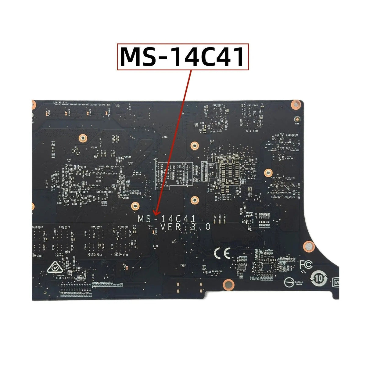 MSI Summit E14 A11SCST Motherboard MS-14C41 with i7-1185G7 32GB-RAM GTX1650Ti-4GB - Bighao-era Laptop Part