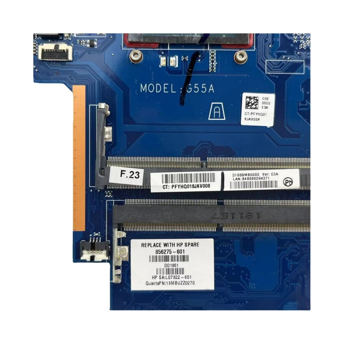 HP Pavilion 15-AW Motherboard DAG55AMB6E0 856275-601 with A6-9210 M340-2GB - Bighao-era Laptop Part