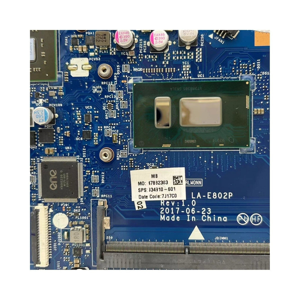HP Pavilion 15‑BS Motherboard LA-E802P 934910‑601 with i5-8250U CPU R5 M520-2GB - Bighao-era Laptop Part