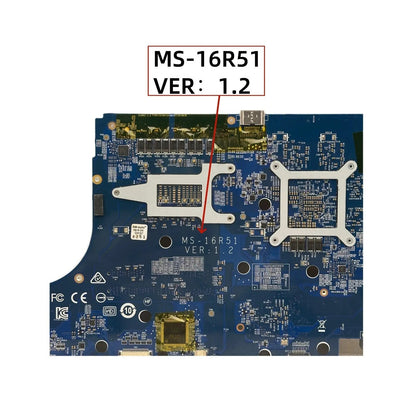 MSI GF63 Thin 10SCXR Motherboard MS-16R51 with i5-10500H CPU RTX3050-4GB - Bighao-era Laptop Part