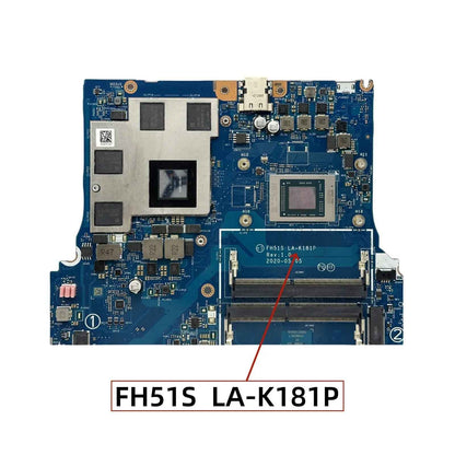Acer Nitro 5 AN515-44 motherboard LA-K181P NB.Q9K11.002 with R7-4800H CPU GTX1650-4GB - Bighao-era Laptop Part