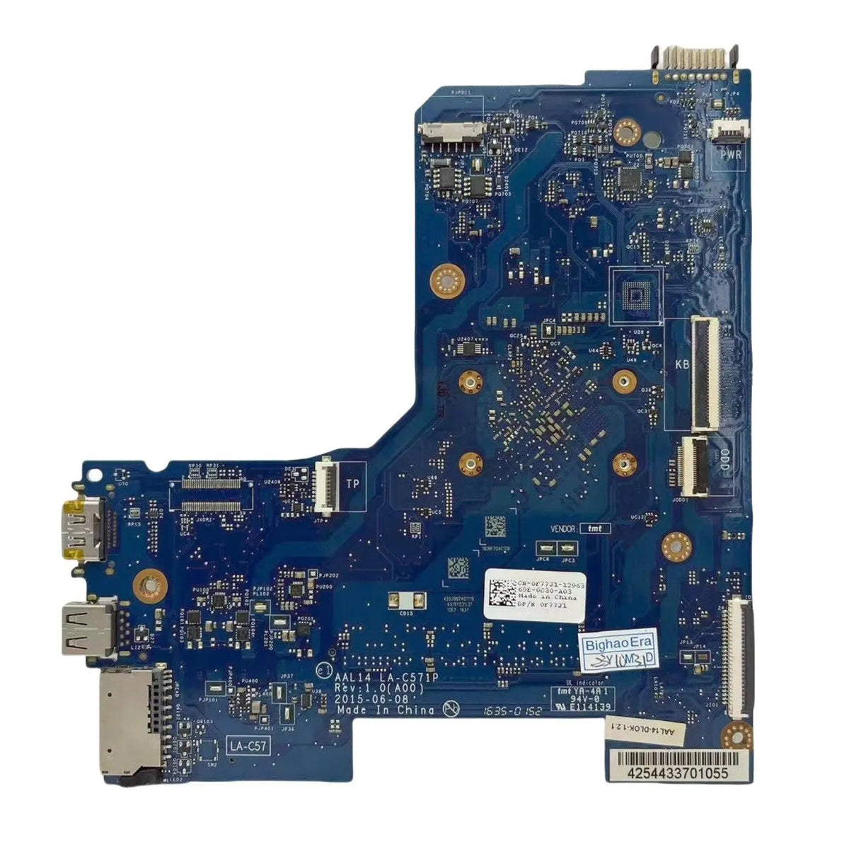 Dell Inspiron 5452 5552 Motherboard LA-C571P CN-0F77J1 with N3700 CPU - Bighao-era Laptop Part