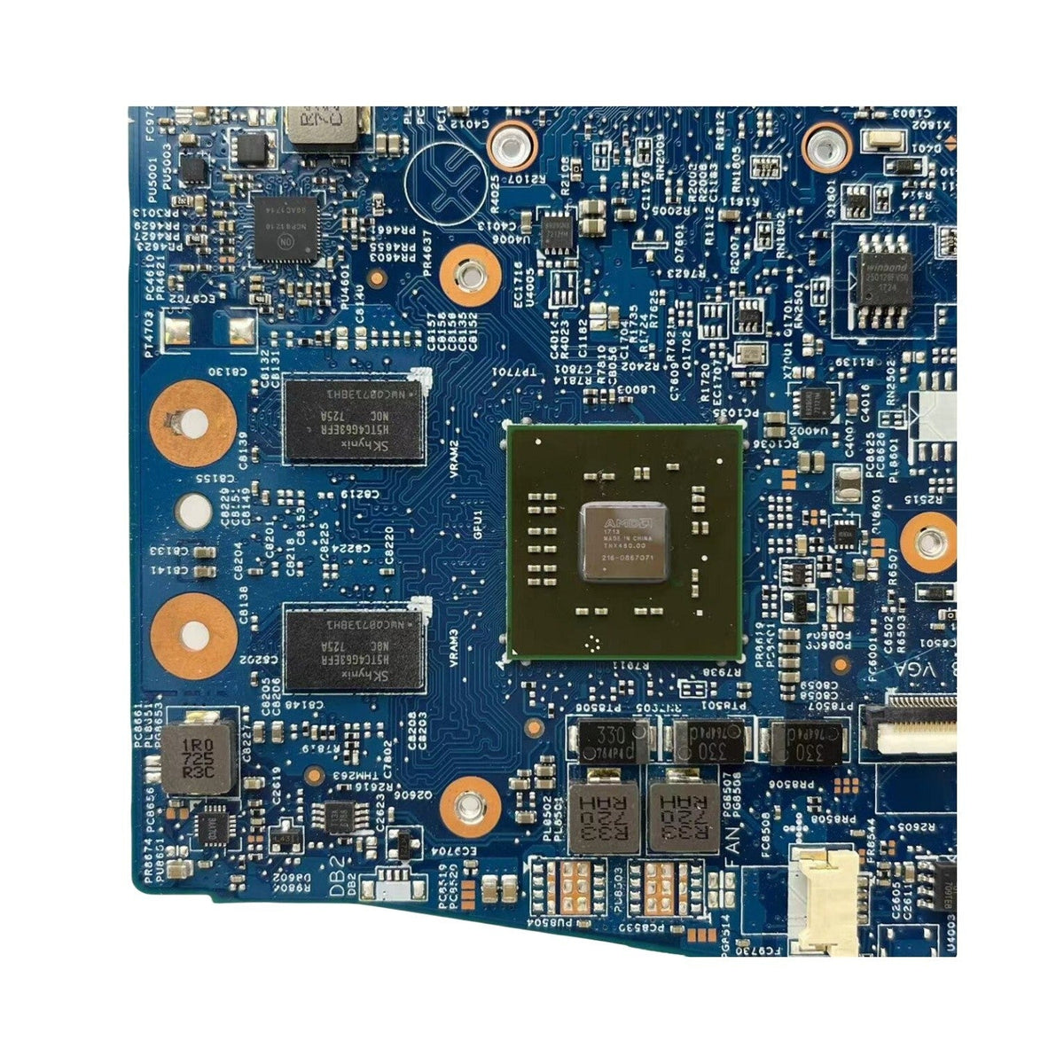 Dell Latitude 3480 3580 Motherboard 16852-1 CN-07YVGW with i7-7500U R5 M430-2GB - Bighao-era Laptop Part