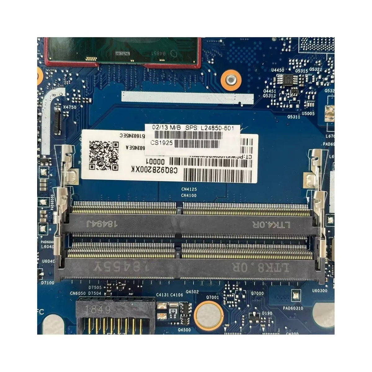 HP Probook 650 G4 Motherboard 6050A2930001 L24850-601 with i5-8250U CPU - Bighao-era Laptop Part