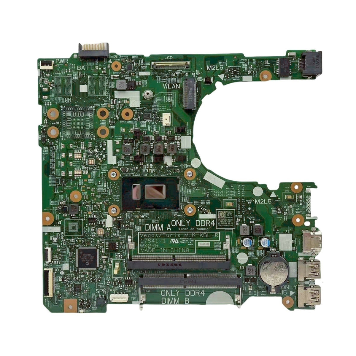 Dell Inspiron 3476 Motherboard 17841-1 CN-00NCNG with i3-8130U CPU - Bighao-era Laptop Part