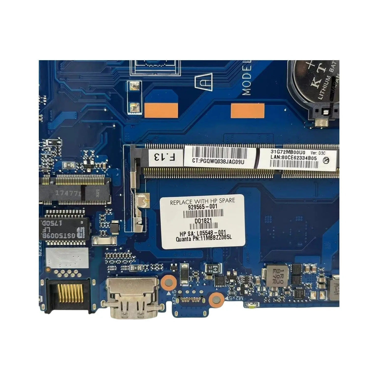 HP Pavilion 14-BP Motherboard DAG72DMB6D0 929565-601 with N3060 CPU - Bighao-era Laptop Part
