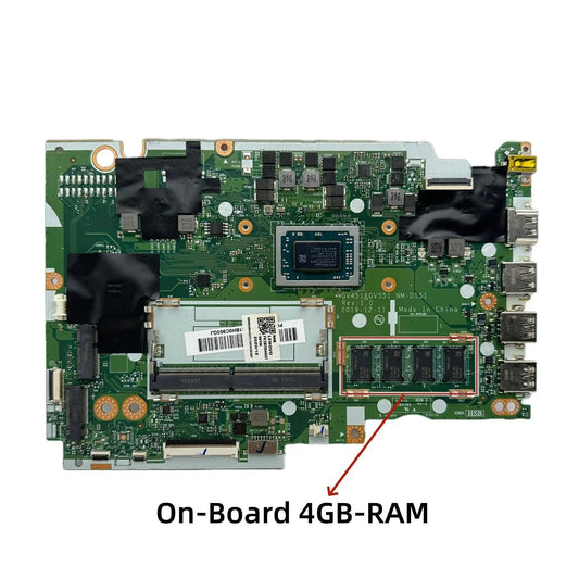 Lenovo IdeaPad V15-ADA V14-ADA Motherboard NM-D151 5B20S44347 with YM3150 4GB-RAM - Bighao-era Laptop Part
