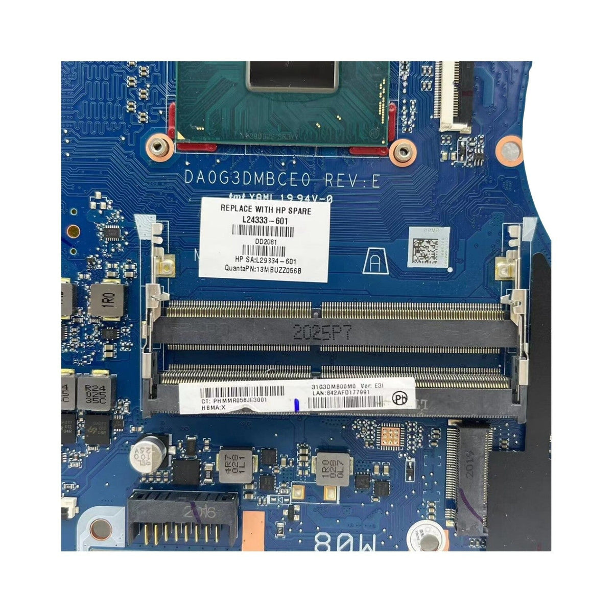 HP Omen 15-DC Motherboard DA0G3DMBCE0 L36478‑601 with i5-8300H GTX1060-3GB - Bighao-era Laptop Part