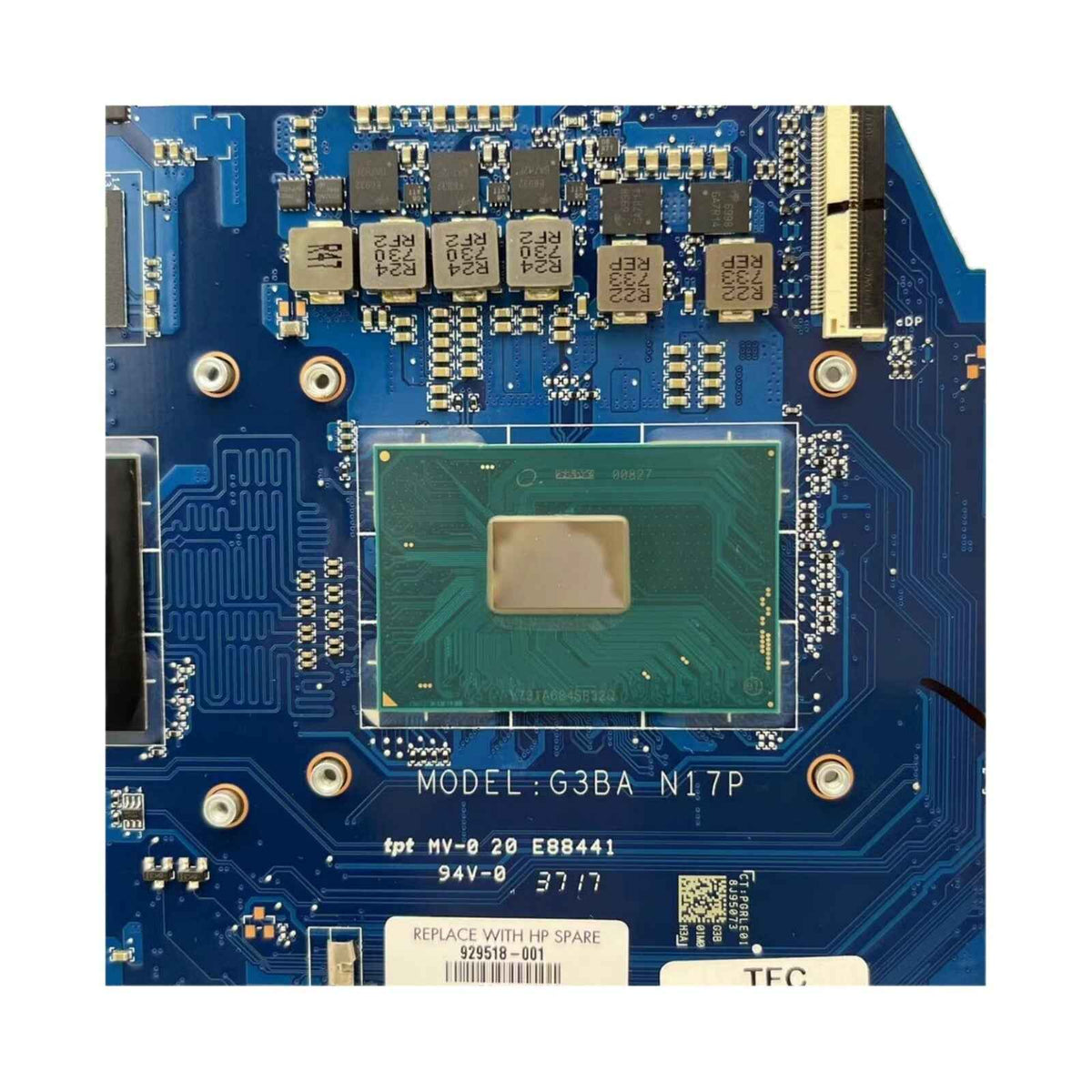 HP Omen 17‑AN Motherboard DAG3BAMBAF0 929518‑601 with i7-7700HQ CPU GTX1050-4GB - Bighao-era Laptop Part