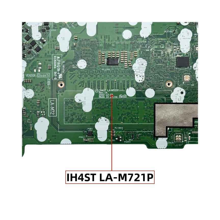 Acer Swift Go14 SFG14-71 Motherboard NB.KFX11.00E LA-M721P with i5-13500H CPU 16GB-RAM - Bighao-era Laptop Part