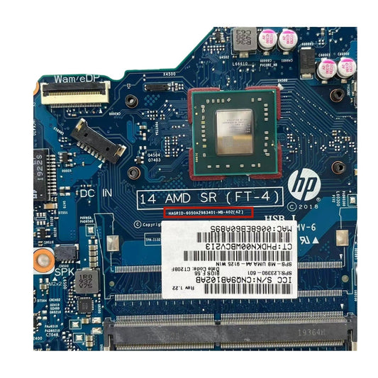 HP 14-CM 245 G7 Motherboard 6050A2983401 L23390-001 with A4-9125 CPU - Bighao-era Laptop Part