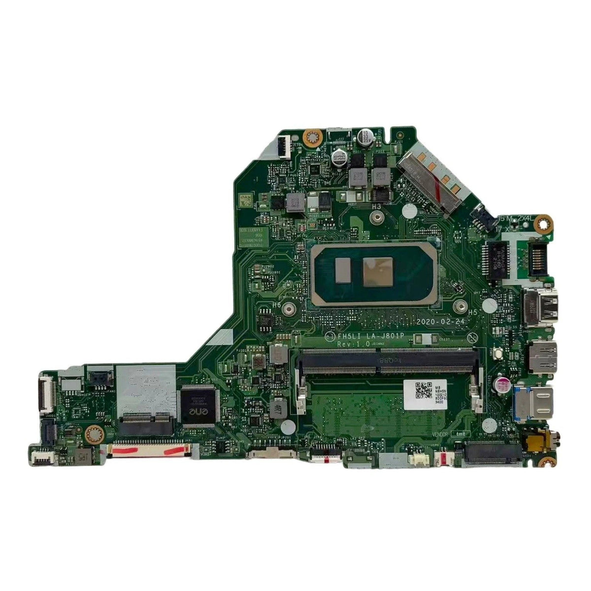 Acer Extensa EX215‑52 Aspire A315‑56 Motherboard LA-J801P NB.HS511.002 with i5-1035G1 CPU 4GB-RAM - Bighao-era Laptop Part