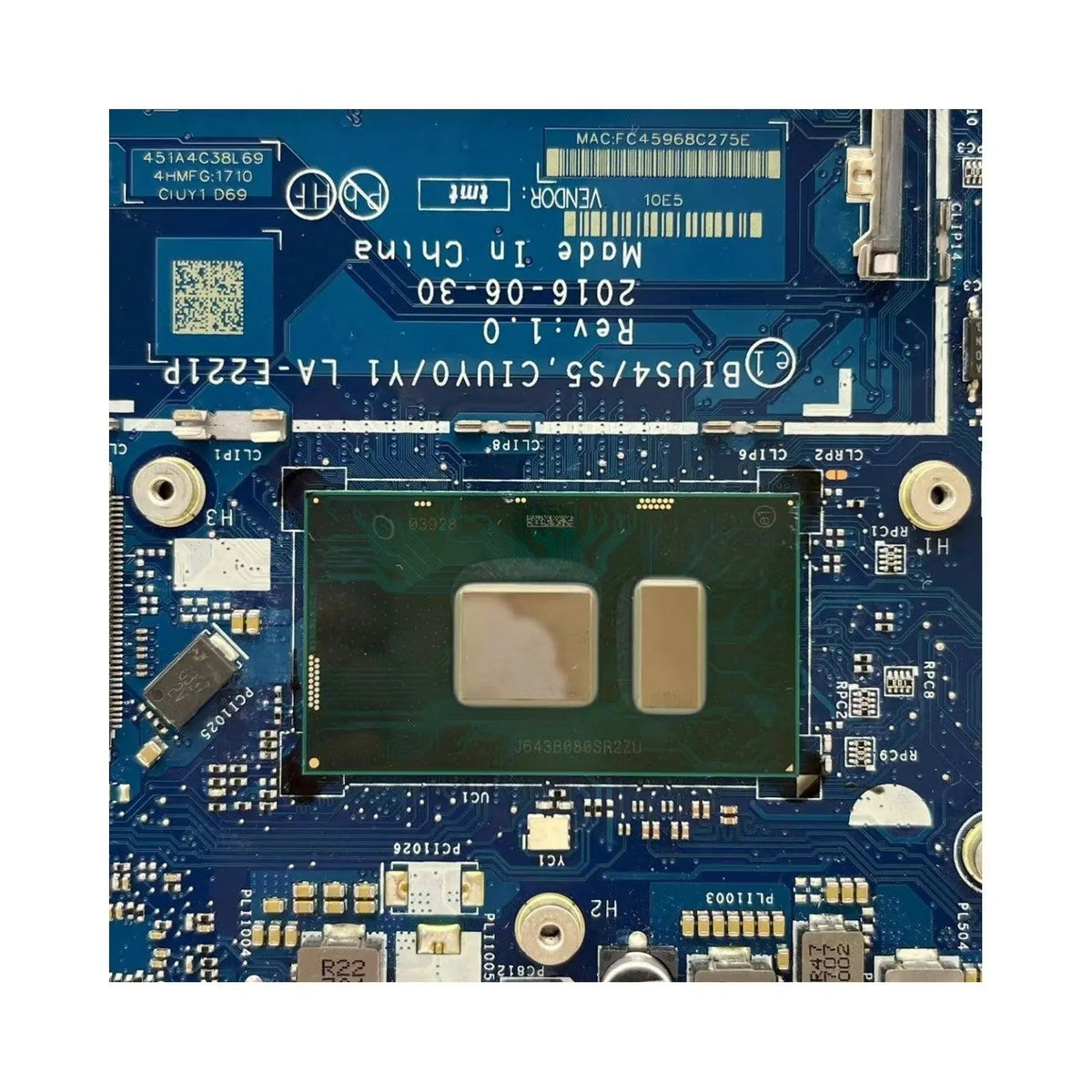 Lenovo FLEX 4-1580 Motherboard 5B20M32599 LA-E221P with i5-7200U R7 M460-2GB - Bighao-era Laptop Part