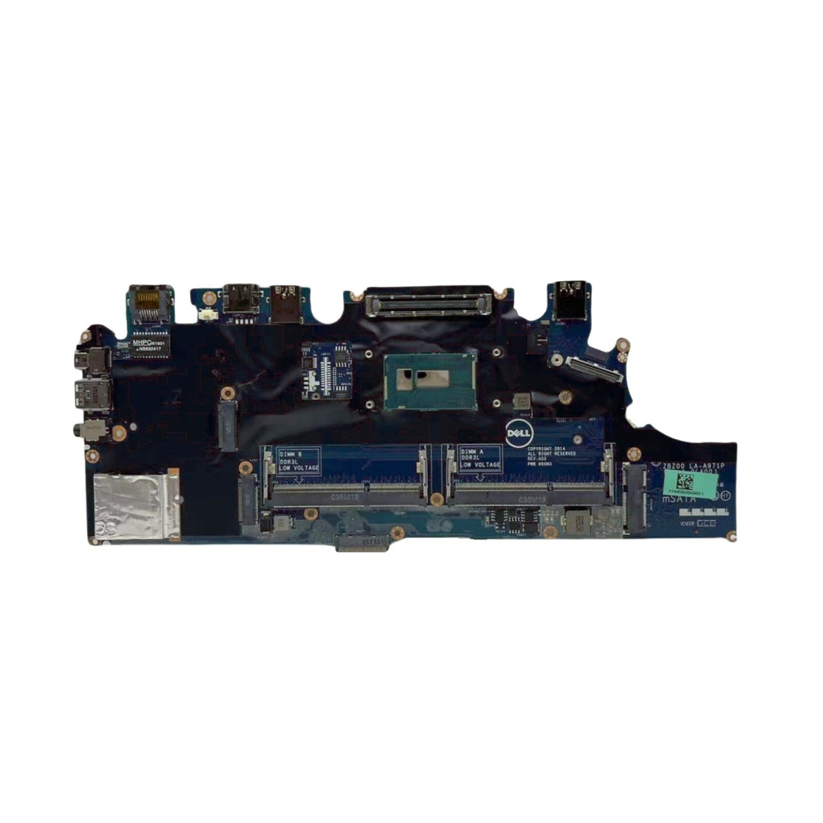 DELL Latitude E7250 Motherboard LA-A971P ZBZ00 CN-0TPHC4 with i7-5600U CPU - Bighao-era Laptop Part