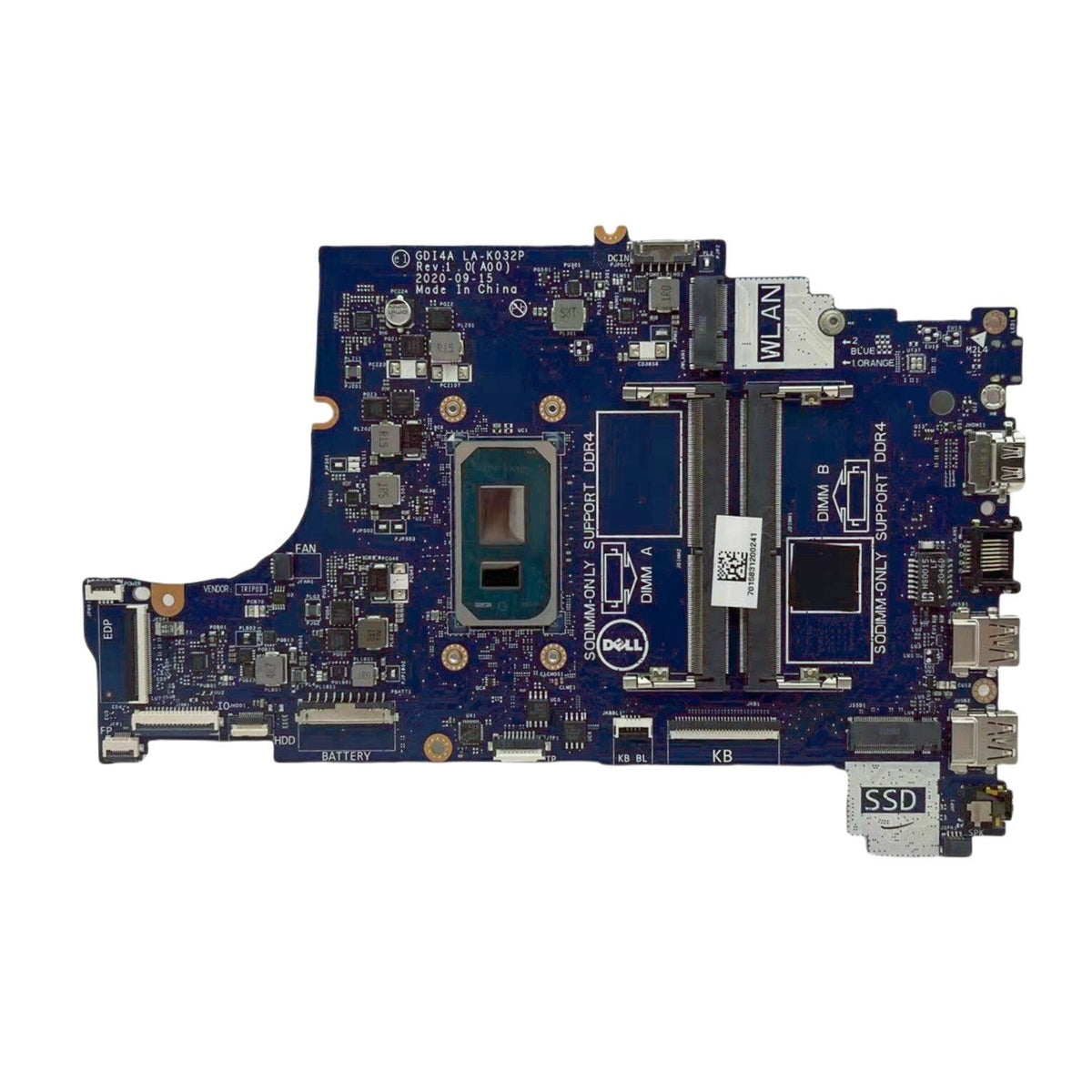 DELL Vostro 3400 3500 Motherboard LA-K032P CN-0G4GH1 with i5-1135G7 CPU - Bighao-era Laptop Part
