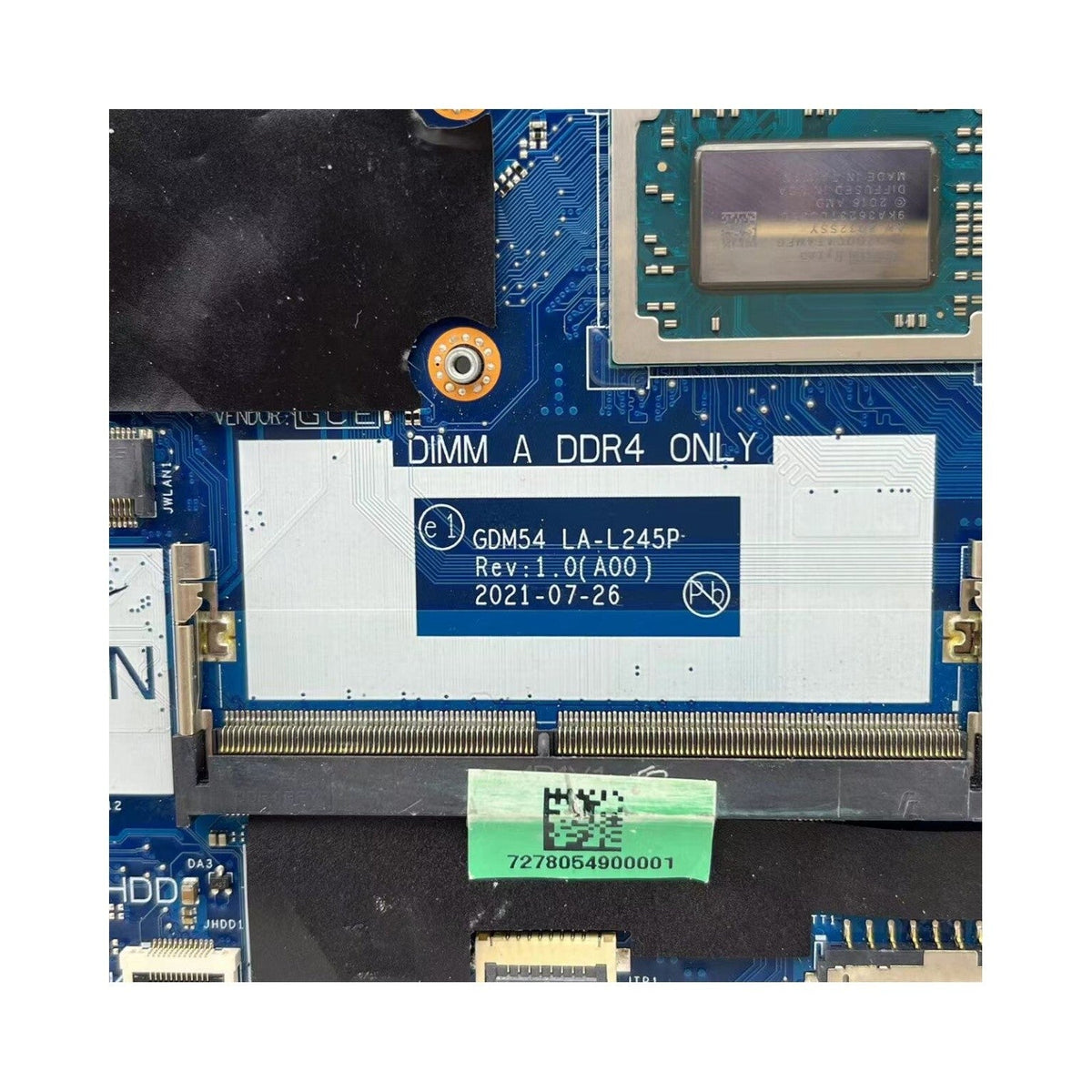 Dell Inspiron 15 3515 Motherboard LA-L245P CN-MY1PX with R7-3700U CPU - Bighao-era Laptop Part