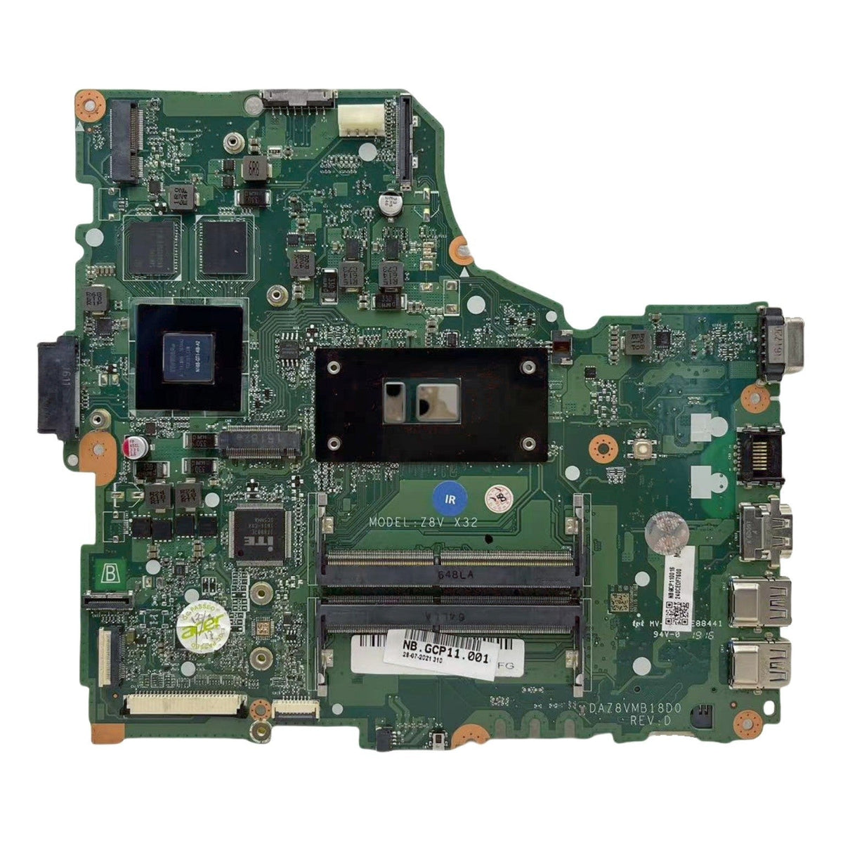 Acer Aspire E5-475G Motherboard DAZ8VMB18D0 NB.GCP11.001 with i5-6200U 940MX-2GB - Bighao-era Laptop Part