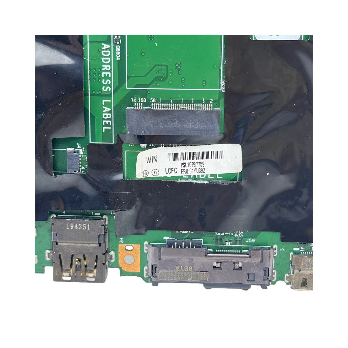 Lenovo ThinkPad X1 Carbon 7th Gen Motherboard NM-B861 01YU392 with i7-8665U 16GB-RAM - Bighao-era Laptop Part