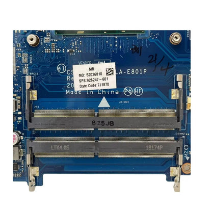 HP Pavilion 15-BS 250 G6 Motherboard LA-E801P 926247-601 with i5-7200U CPU - Bighao-era Laptop Part