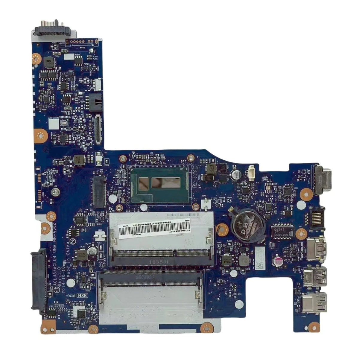 Lenovo Ideapad G50-80 Motherboard NM-A362 5B20H54321 with i3-4030U CPU - Bighao-era Laptop Part