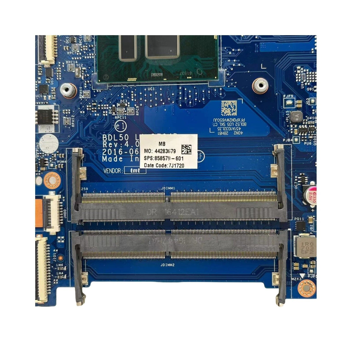 HP 250 G5 15-AY Motherboard LA-D704P 858579-601 with i7-6500U CPU - Bighao-era Laptop Part