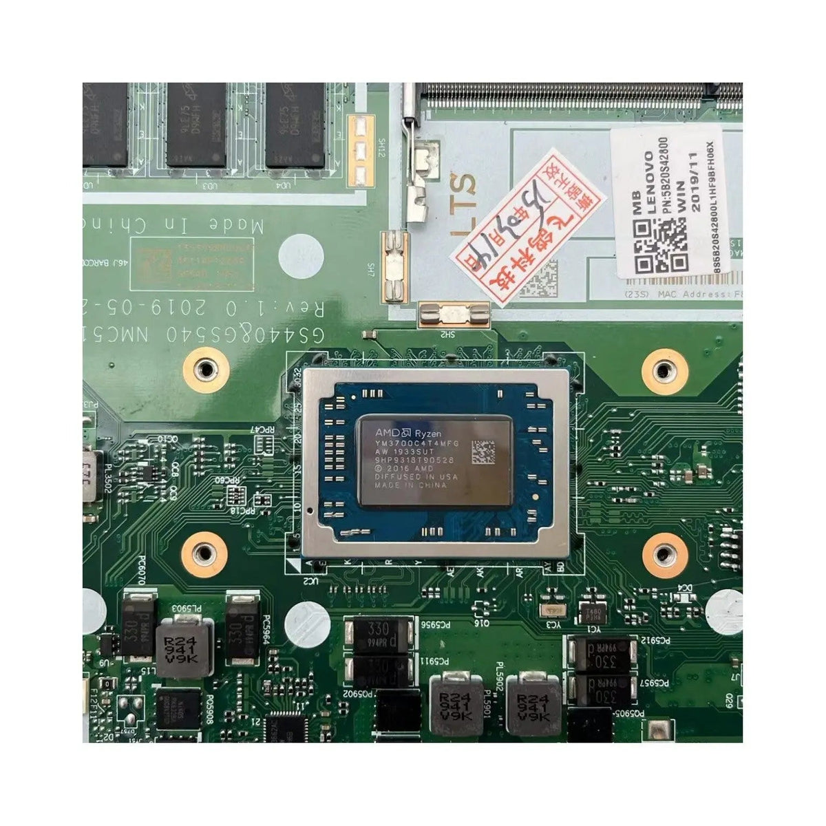 Lenovo IdeaPad S145-15API Motherboard NM-C511 5B20S42800 with R7-3700U 4GB-RAM - Bighao-era Laptop Part