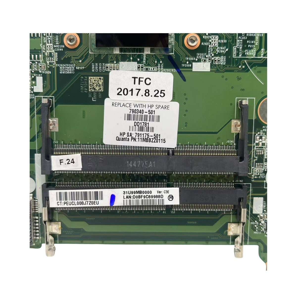 HP Pavilion 15-F 15-N Motherboard DA0U99MB6C0 790340-601 with E1-6010 CPU - Bighao-era Laptop Part