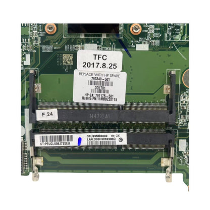 HP Pavilion 15-F 15-N Motherboard DA0U99MB6C0 790340-601 with E1-6010 CPU - Bighao-era Laptop Part
