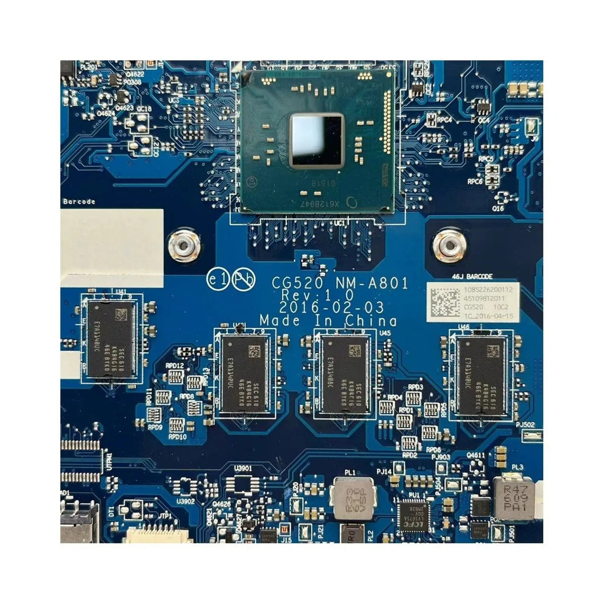Lenovo IdeaPad 110-15IBR Motherboard NM-A801 5B20L46211 with N3060 CPU 4GB-RAM - Bighao-era Laptop Part