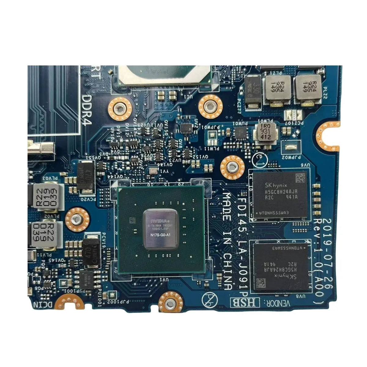 Dell Inspiron 3593 3793 Motherboard LA-J091P CN-0N18YD with i7-1065G7 MX230-2GB - Bighao-era Laptop Part