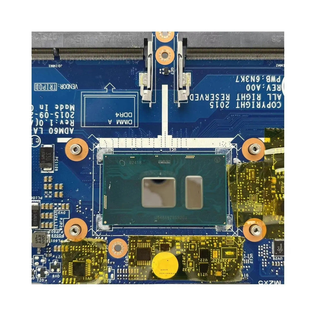 Dell Latitude E5270 Motherboard LA-C621P CN-076R9T with i3-6100U CPU - Bighao-era Laptop Part