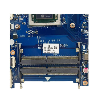HP Pavilion 15-BA Motherboard LA-D713P 902570-601 with A12-9700P CPU - Bighao-era Laptop Part