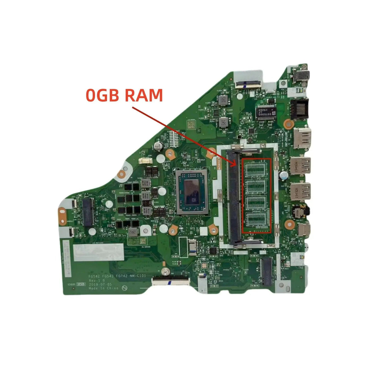 Lenovo Ideapad L340-15API Motherboard NM-C101 5B20S42226 with R3-3200U 4GB-RAM - Bighao-era Laptop Part