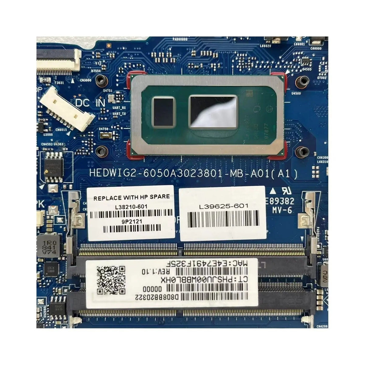 HP 14-CF 14‑CR Motherboard 6050A3023801 L38210-601 with i5-8265U R7 M440-2GB - Bighao-era Laptop Part