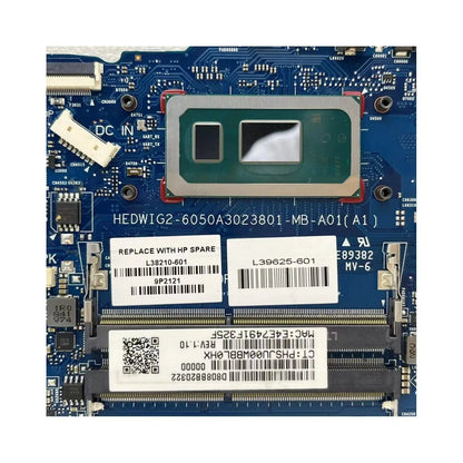 HP 14-CF 14‑CR Motherboard 6050A3023801 L38210-601 with i5-8265U R7 M440-2GB - Bighao-era Laptop Part