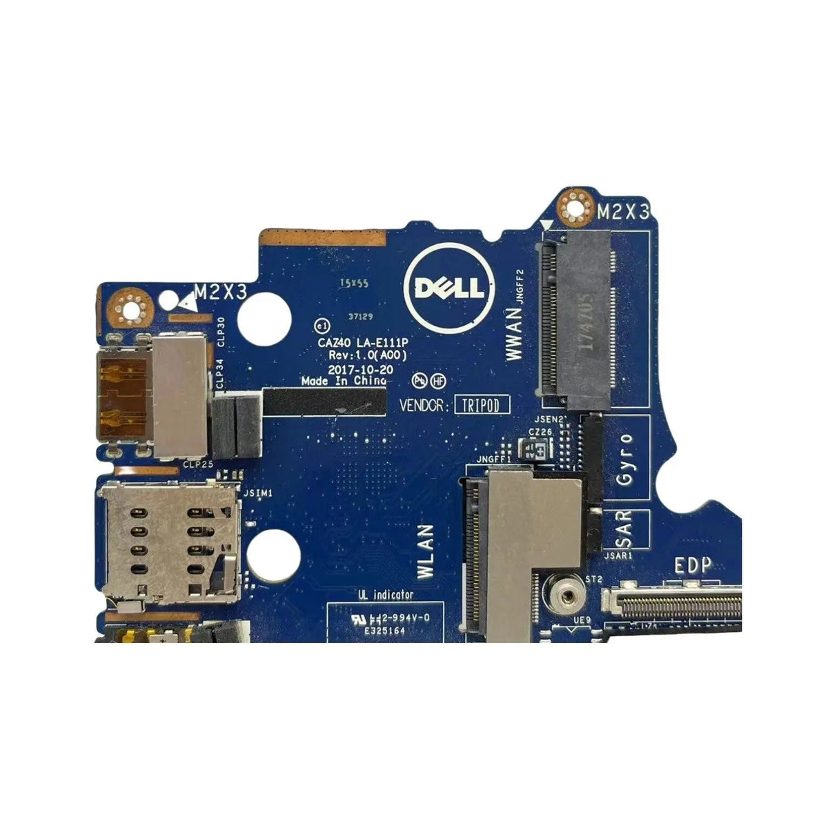 Dell Latitude 5289 Motherboard LA-E111P CN-07DCRR with i7-7600U 16GB-RAM - Bighao-era Laptop Part