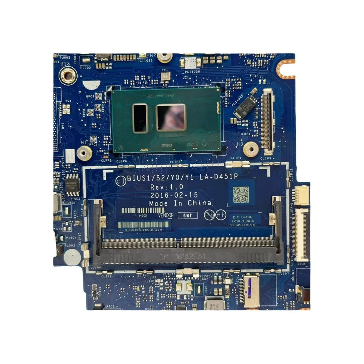 Lenovo Flex 4-1470 Yoga 510-14ISK Motherboard LA-D451P 5B20L46029 with i5-6200U CPU - Bighao-era Laptop Part