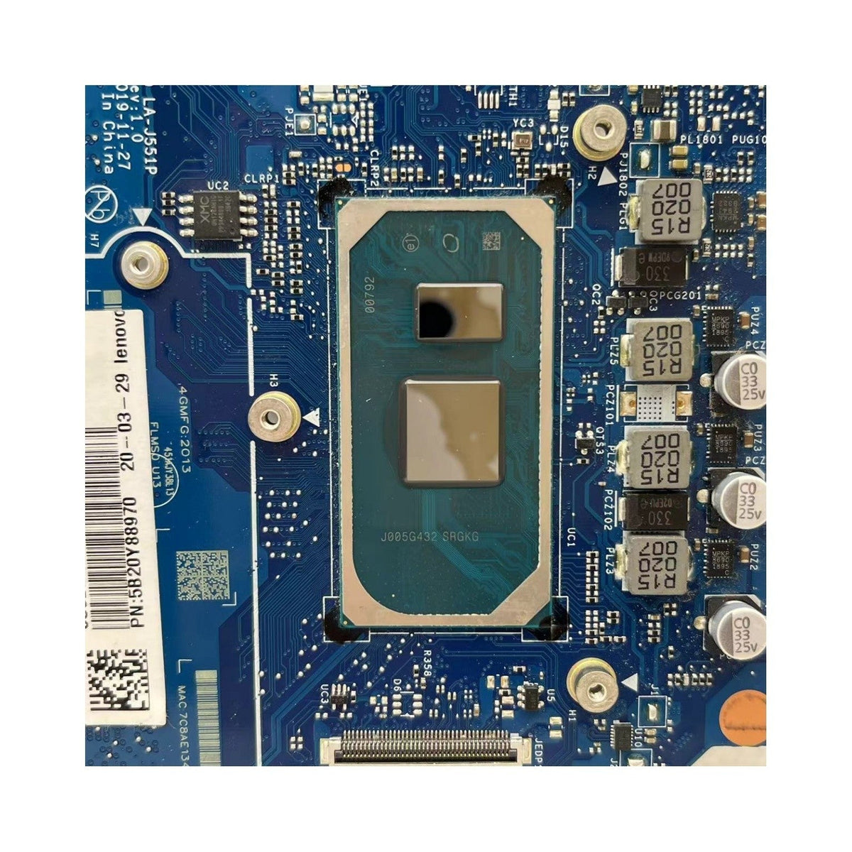 Lenovo Ideapad 5-14IIL05 Motherboard 5B20Y88970 LA-J551P with i5-1035G1 8GB-RAM - Bighao-era Laptop Part