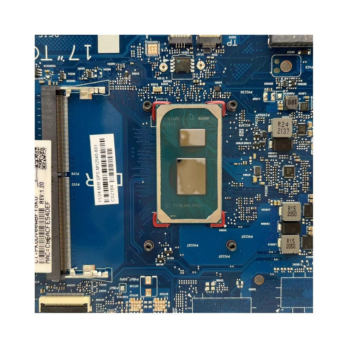 HP 17-BY Motherboard 6050A3216501 M12540-601 with i5-1135G7 CPU - Bighao-era Laptop Part