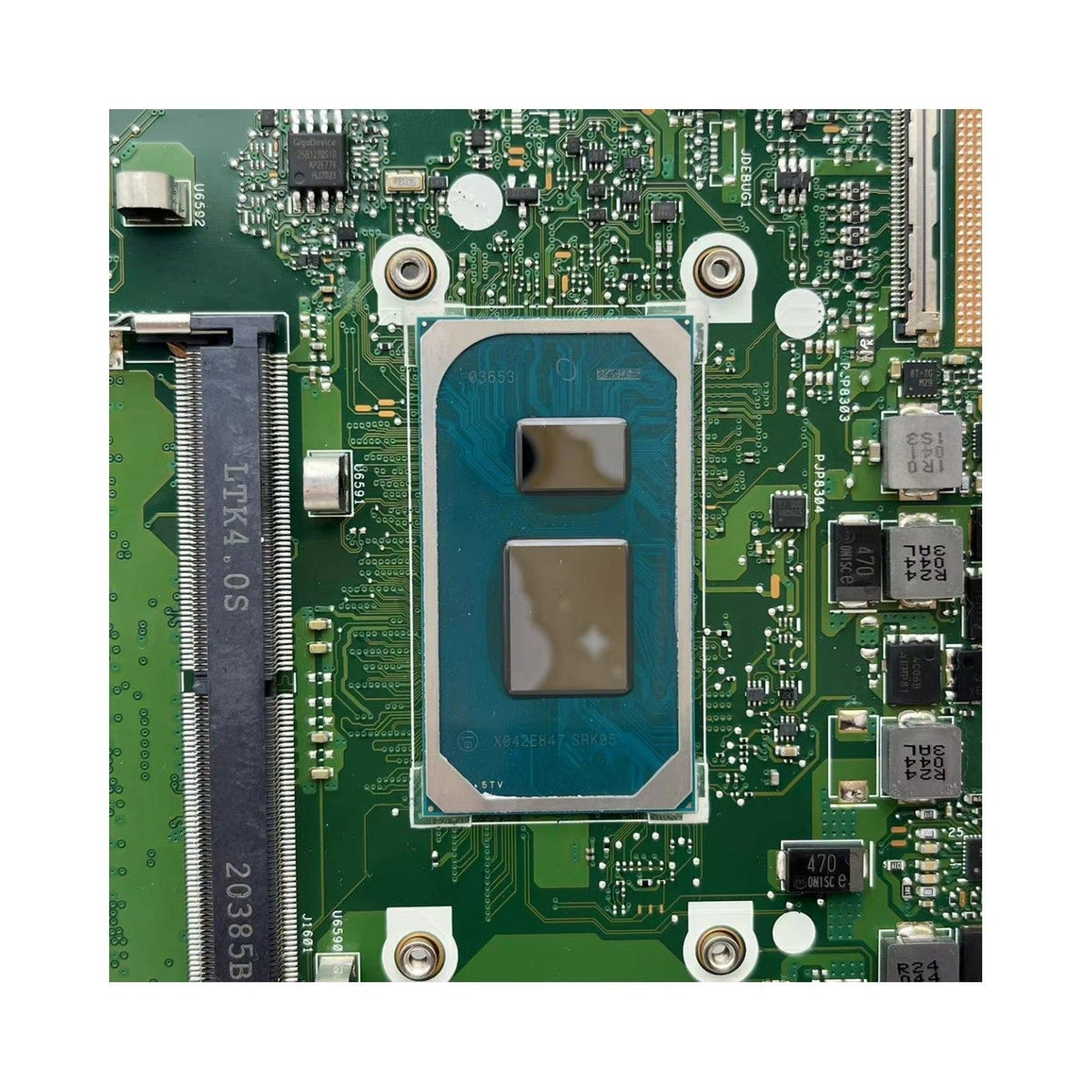 ASUS X513EP X513EA Motherboard 90NB0SJ0-R00013 with i5-1135G7 4GB-RAM MX330-2GB - Bighao-era Laptop Part