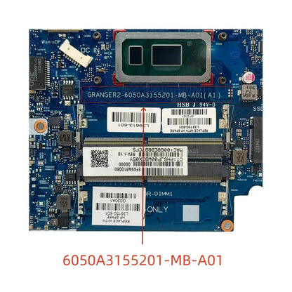 HP Pavilion 14-CF 14-CK 240 G7 Motherboard 6050A3155201 L38150-601 with i5-8265U R5 M435-2GB - Bighao-era Laptop Part