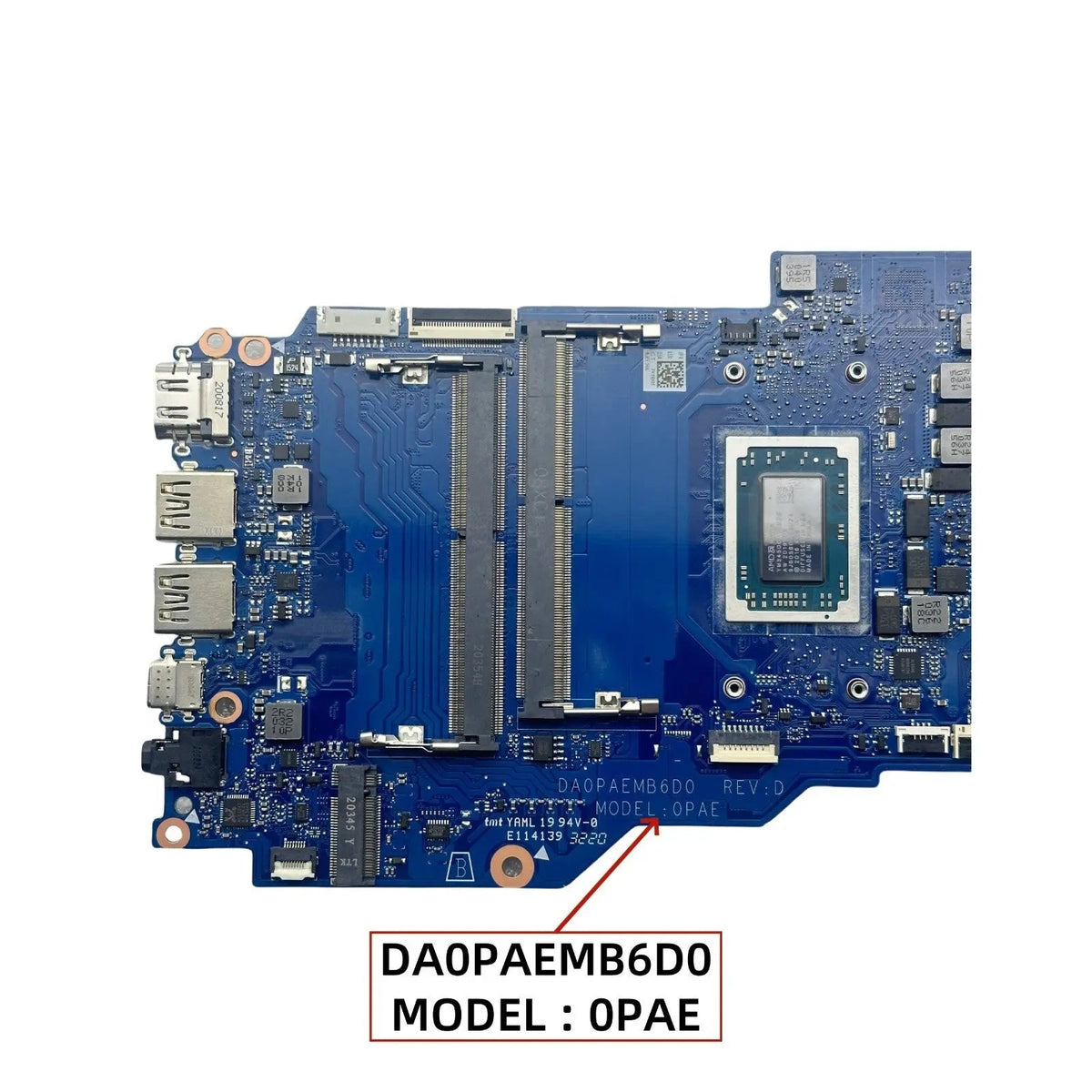 DA0PAEMB6D0 HP 14-FQ 14-FR Motherboard with 3020U R3-3250U R5-3450U CPU - Bighao-Era Laptop part
