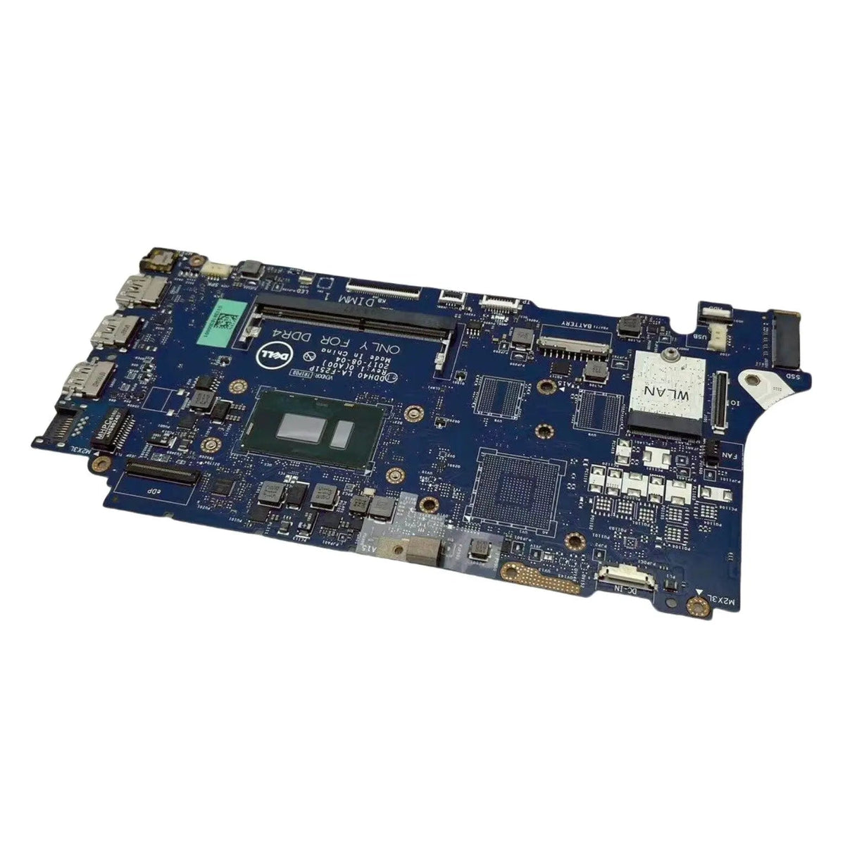 DELL Inspiron 7472 Motherboard LA-F251P CN-0RN0N1 with i5-8250U CPU - Bighao-era Laptop Part
