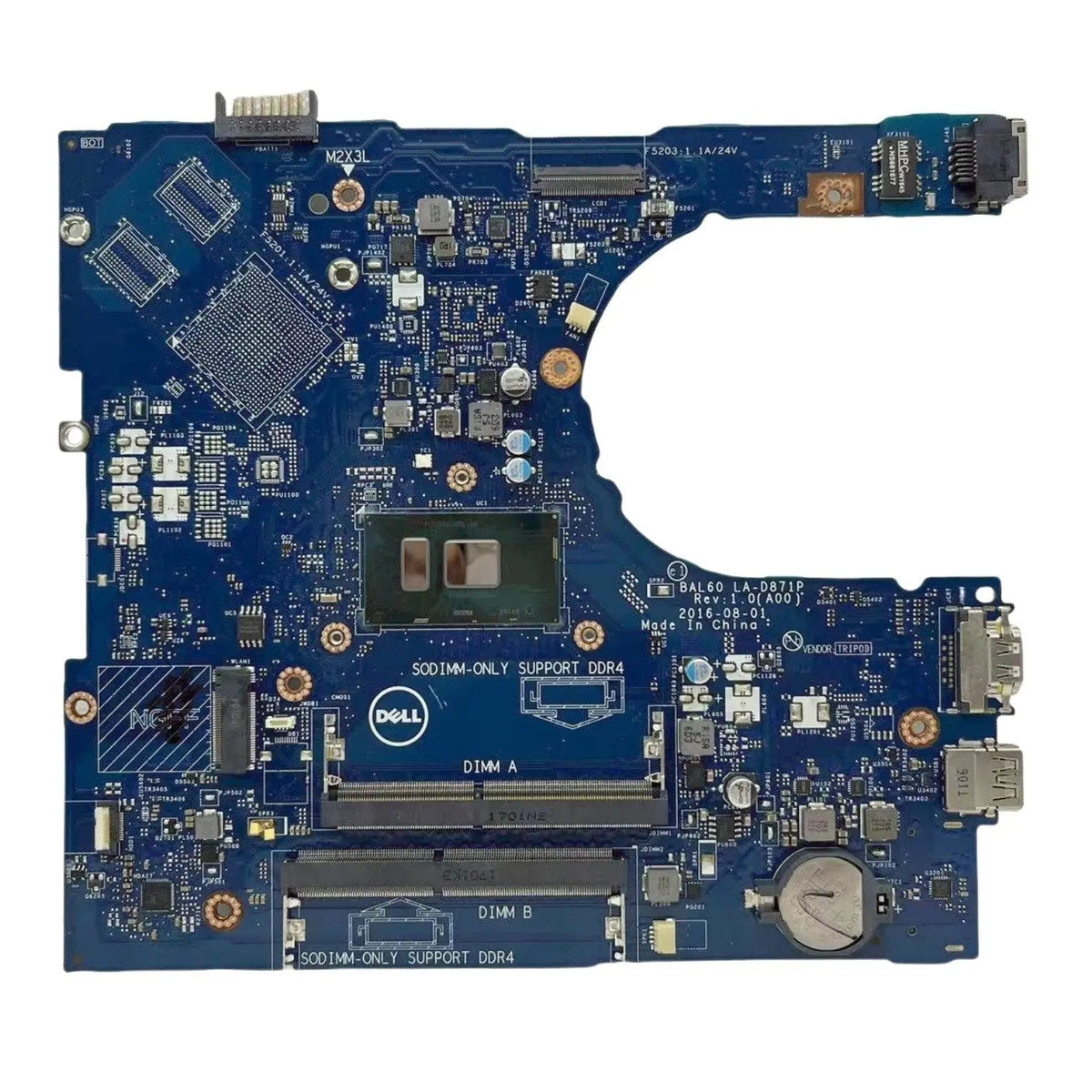 Dell Inspiron 5468 5566 motherboard LA-D871P CN-0DMD9K with i3-7100U CPU - Bighao-era Laptop Part